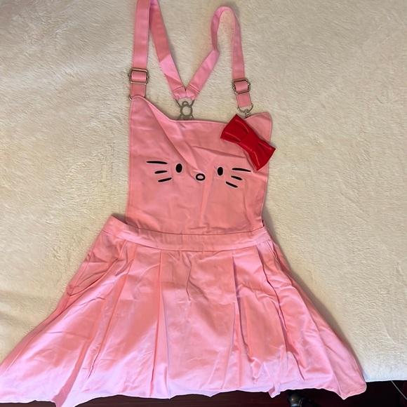 Dresses & Skirts - Cute Hello Kitty overall dress.